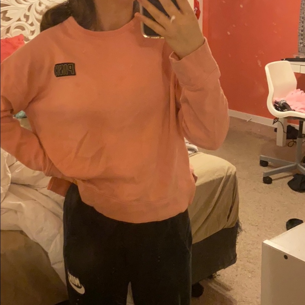 Long sleeve shirt from pink